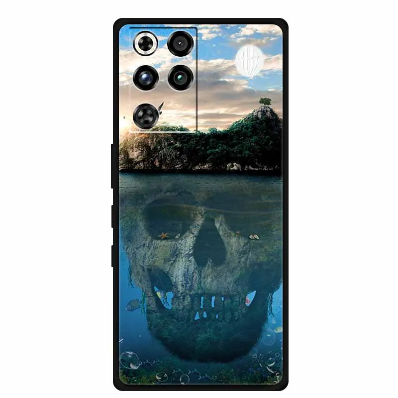 Funda para ZTE Nubia Red magic 11 Pro + Redmagic 11 pro plus, funda de teléfono de silicona suave, parachoques protector de TPU, escudo de Color de moda - imagen 4