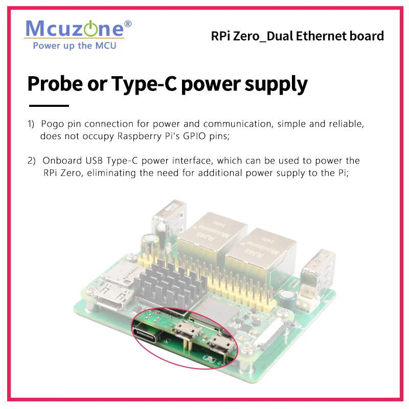 RPi0_2U2E, placa USB y Ethernet dual para RaspberryPi zero W/WH, zero2 W, USB HUB, 4G LTE sin controlador, - imagen 4