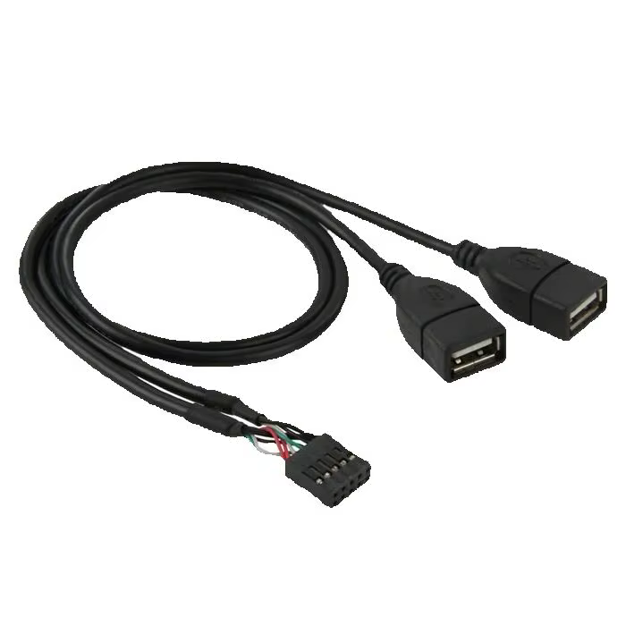 Cable Header Placa Base 9/10 Pines a USB 2.0 Panel – 30/50cm - imagen 5