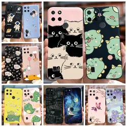 Fundas Dinosaurio Realme C21Y / C25Y – Silicona Blanda Dibujos Animados