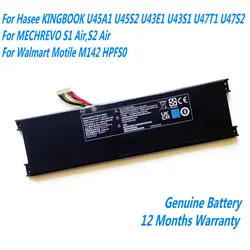 Batería de PF4WN-03-17-3S1P-0 para Hasee KINGBOOK U45A1 U45S2 U43E1 U43S1 U47T1 U47S2 /MECHREVO S1 Air,S2 Air / Walmart Motile M142