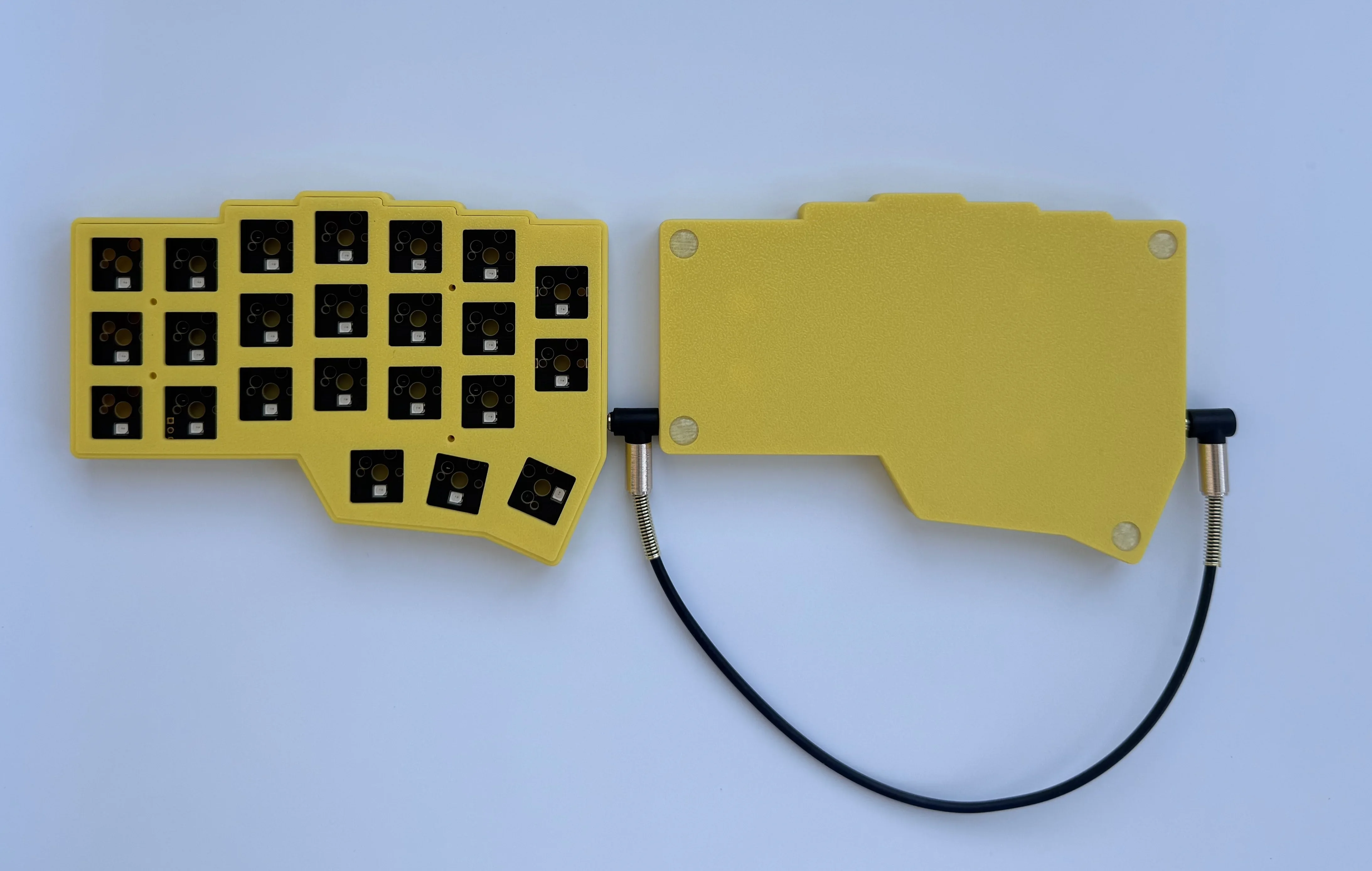 Corne Crkbd V4.1 teclado dividido personalizado RGB intercambio en caliente con cable Corne Teclado mecánico dividido ergonómico para Vial MX Choc V1 V2 - imagen 5