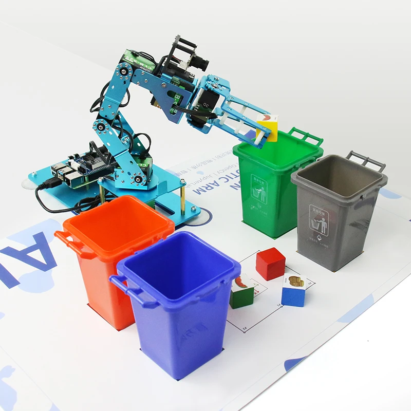 Raspberry Pi 4B AI Vision Robot inteligente Brazo Inteligencia artificial más práctica ROS2 - imagen 2