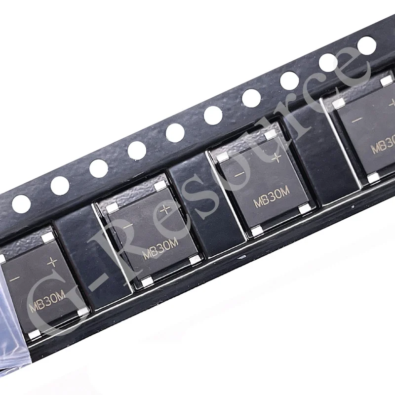 (50 uds) MSB30M GB30M MB30M SMD puente rectificador de pila de diodo UMSB-4 3A 1000V - imagen 2
