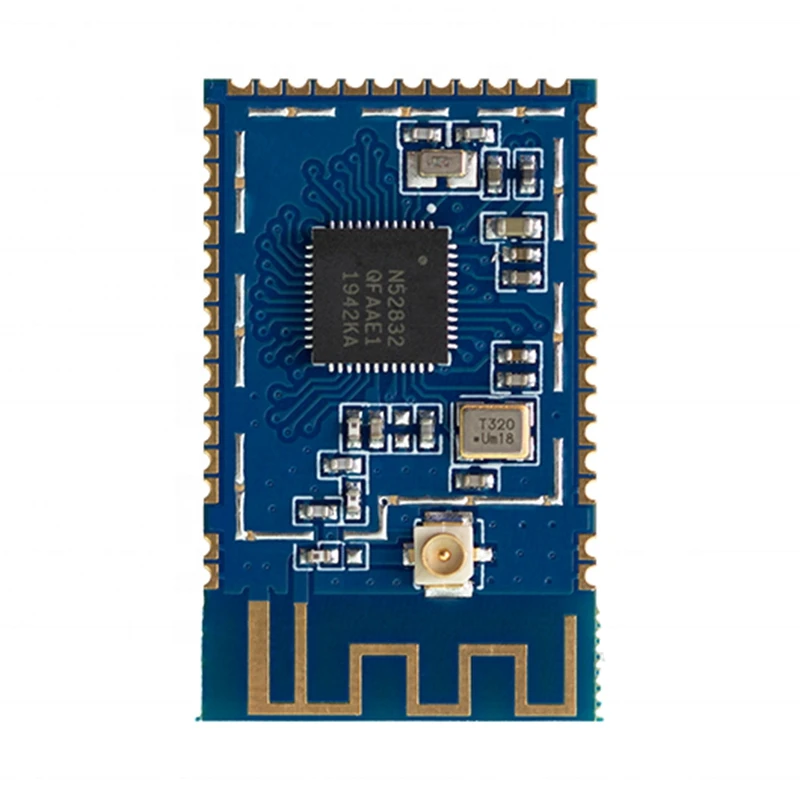 Módulo Bluetooth Nordoc de baja potencia de transmisión transparente inalámbrica 2,4 Ghz NRF52832 4,2 y 5,0