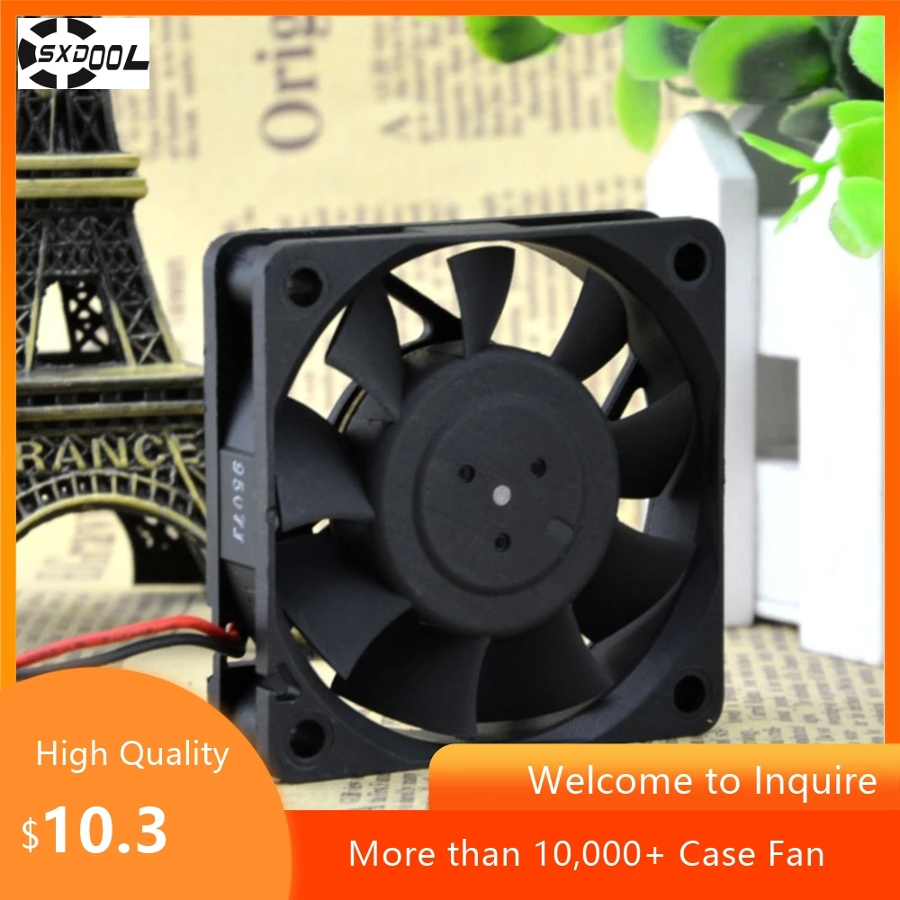 Ventilador de 60 mm para Delta 6015 AFB0605HB 5 V 0.45 A 6 CM Ventilador de refrigeración, electrónica de 2 cables, dispositivos pequeños y aplicaciones - imagen 5