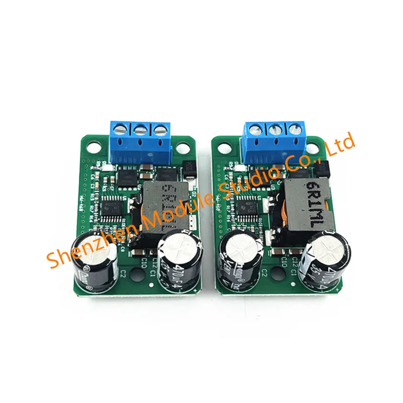 1 Uds HW-468 24V 12V a 5V/5A convertidor de potencia de rectificación síncrona 25W DC Buck módulo de fuente de alimentación reductor - imagen 4