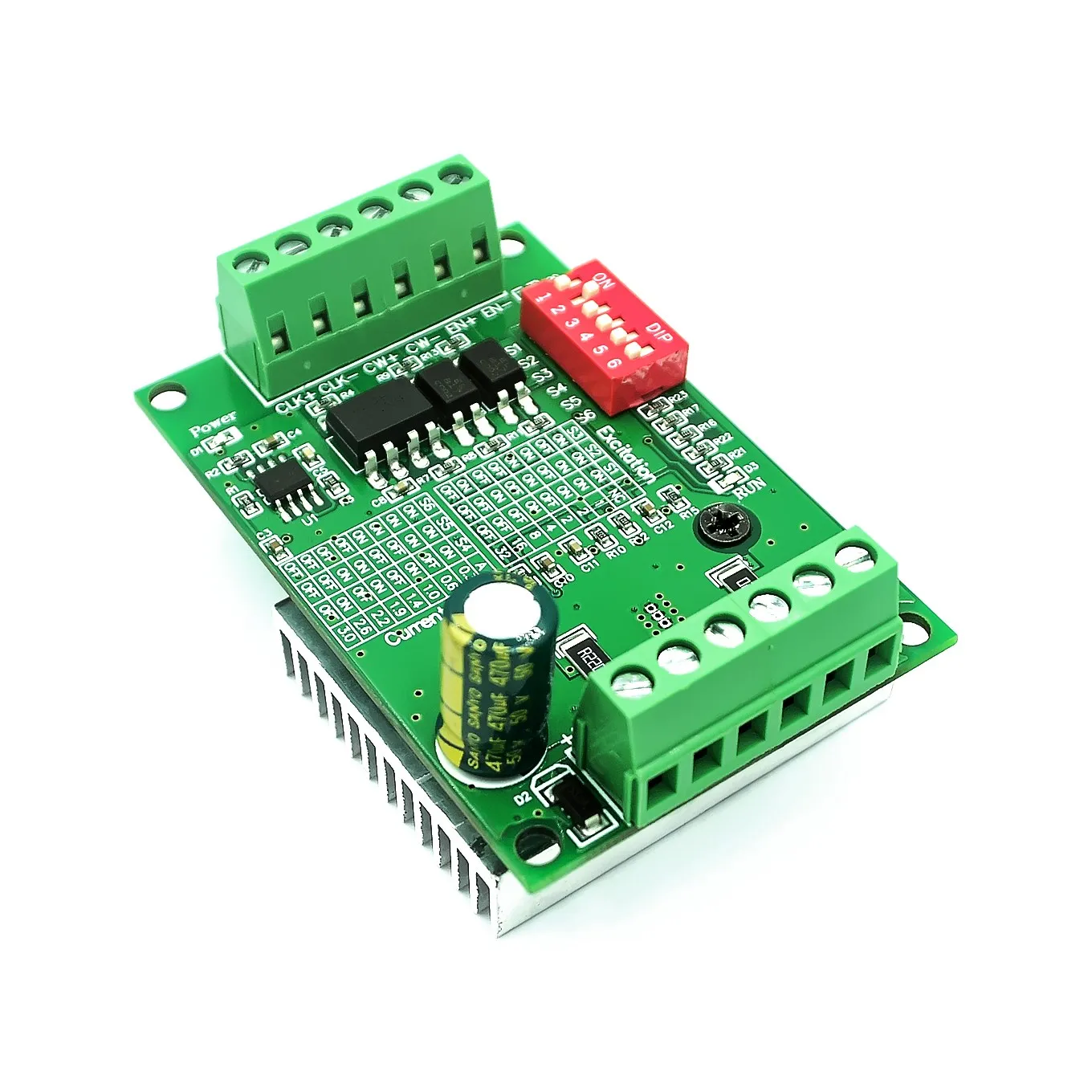 Placa controladora de controlador de Motor paso a paso TB6560 3.5A, 10V-35V, Control redondo CNC, protección contra sobrecorriente de calor de bajo voltaje - imagen 3