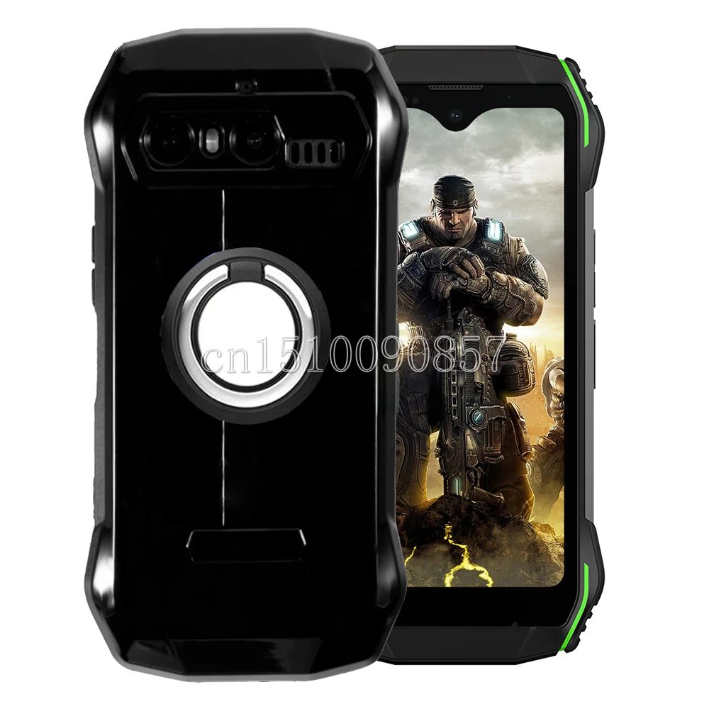 Funda para Blackview N6000, soporte de anillo, a prueba de golpes, TPU suave, Funda para Blackview N6000 Couqe - imagen 2
