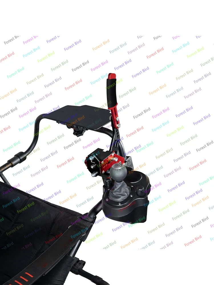 Soporte de freno de mano derecho de segunda generación para Playseat Challenge Seat TH8A/G923/G29 Gear de palanca de cambios para Thrustmaster / Logitech - imagen 4