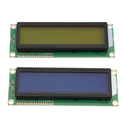 Módulo LCD 1602 16x2 Caracteres Azul/Amarillo/Verde – Pantalla LCM