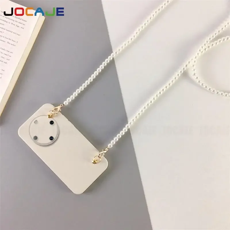 Funda de collar de perlas con cordón cruzado para Realme, 13 Pro + 12X 12 Plus, lente protectora de cadena, funda de TPU suave para Realme 11 Pro Plus - imagen 3