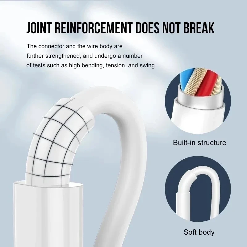 Cable USB C a tipo C 5A PD Cable de datos de carga rápida para iPhone 15 Pro Max Huawei Xiaomi 13 12 Samsung POCO Oneplus iPad - imagen 3