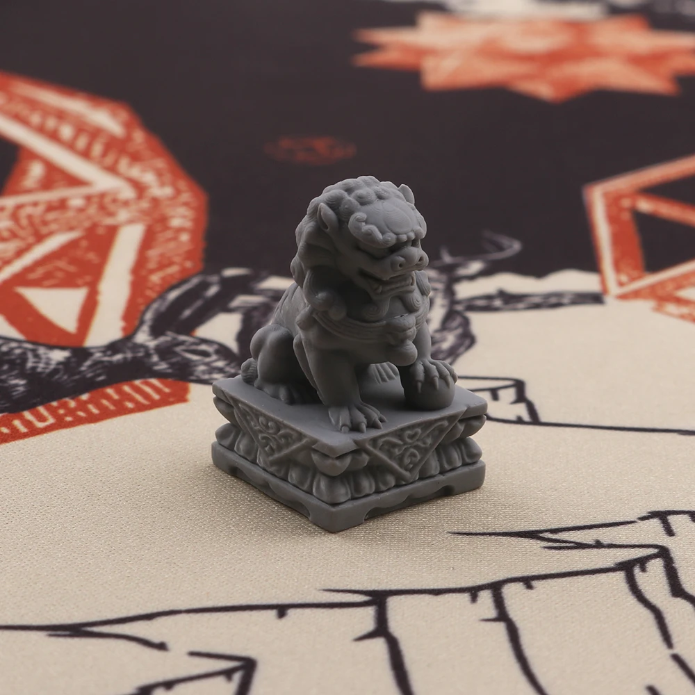 Teclas de resina de león de piedra en relieve 3D ESC, teclas blancas y grises para interruptor MX, Teclado mecánico personalizado - imagen 3