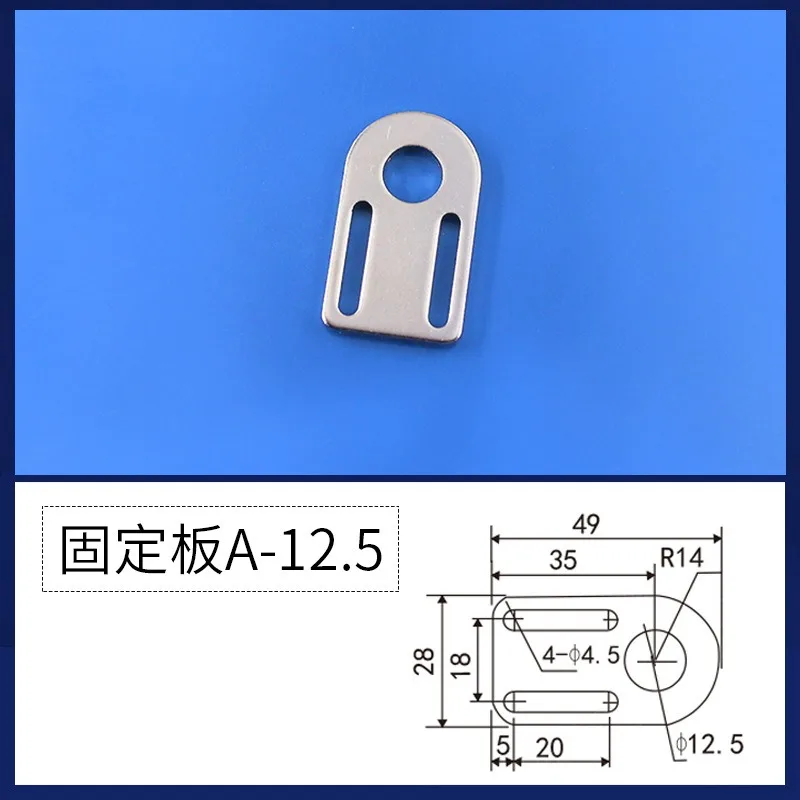 Accesorio de manipulador, ventosa neumática, Base de instalación, abrazadera de agarre, accesorios de soporte para adaptador de Hardware de tira de aluminio - imagen 5