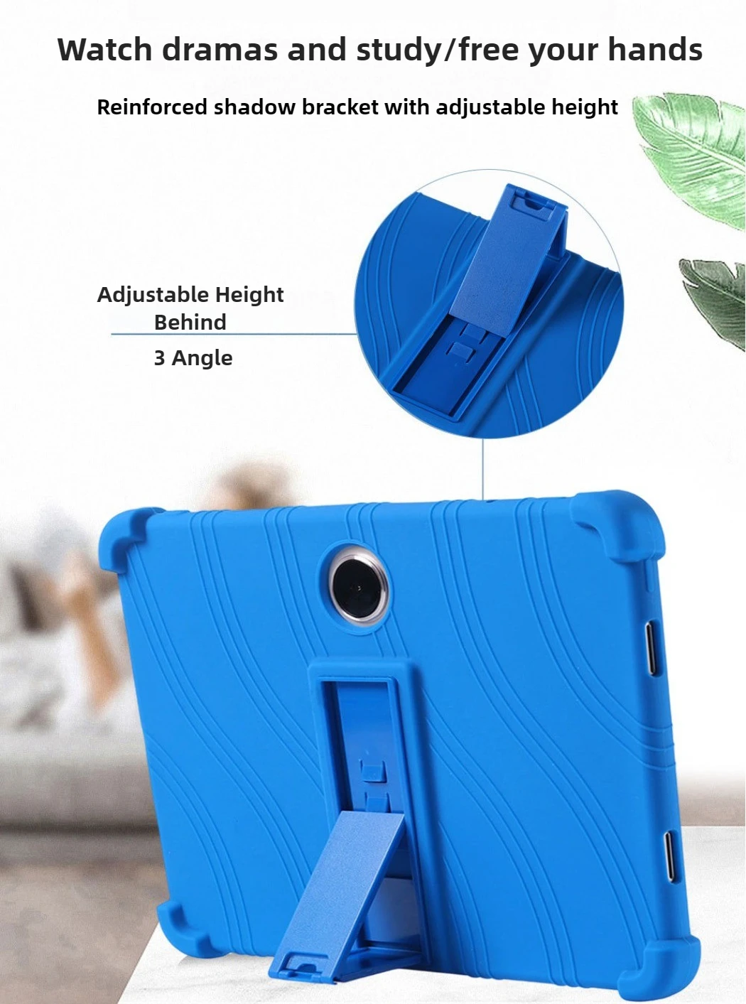 Funda suave para tableta Oppo Pad SE, carcasa protectora de silicona de cuerpo completo a prueba de golpes con soporte, 11 pulgadas, 2025 - imagen 3
