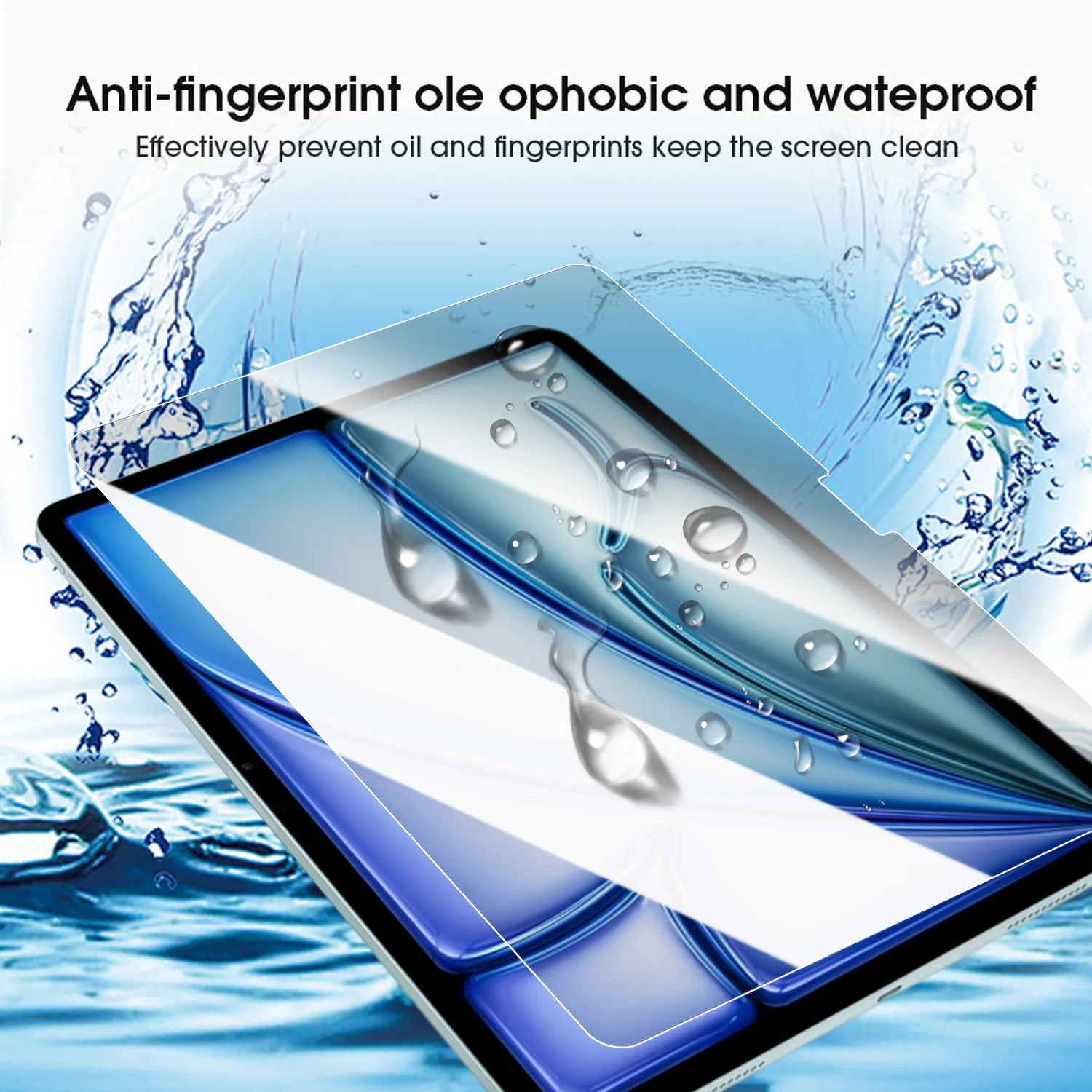 Protector de pantalla de vidrio templado de fácil instalación sin polvo para Apple iPad Pro 2025 películas protectoras de vidrio Ultra-HD de 11/13 pulgadas - imagen 5