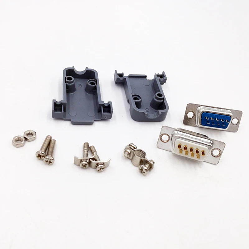 Conector DB9 d-sub, adaptador de 9 pines, macho, hembra, DP9 - imagen 5