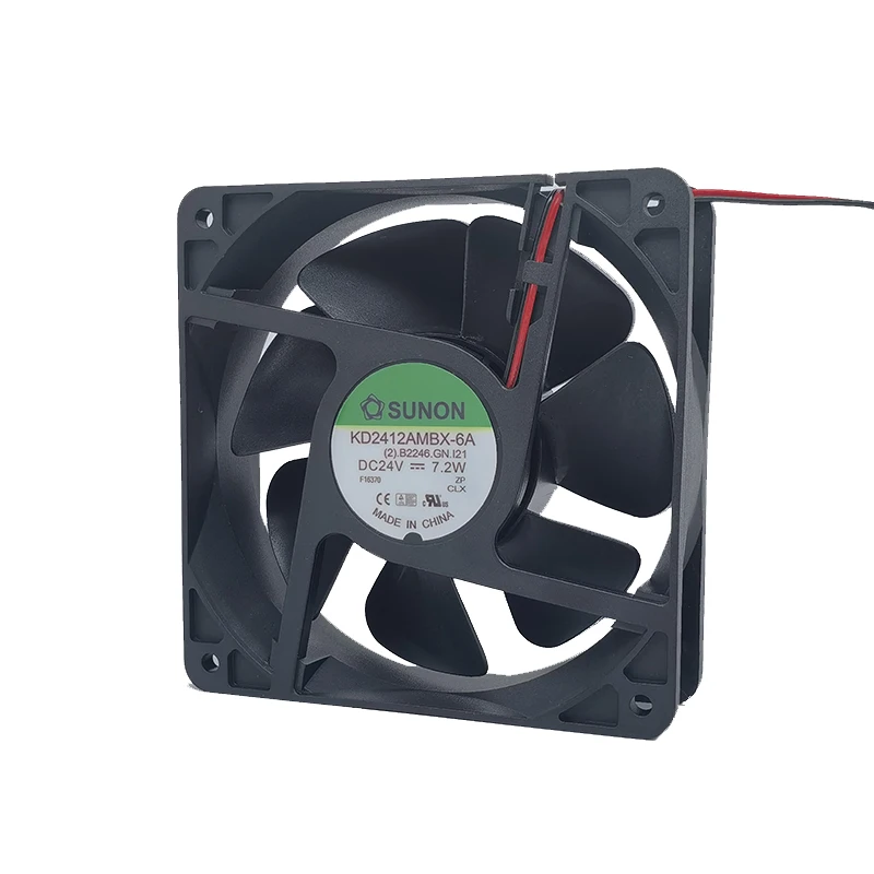 Para sunon KD2412AMBX-6A DC24V 7,2 W 12038 12cm 120*120*38MM ventilador inversor Danfoss - imagen 3