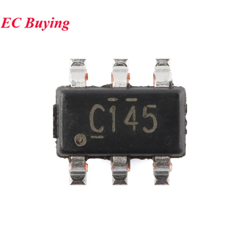 20 piezas/5 unidades SN74LVC2G14DBVR SN74LVC2G14 74LVC2G14 74LVC2G14GV C145 SOT23-6 SOT-23 Chip inversor de doble canal de alto rendimiento IC - imagen 3
