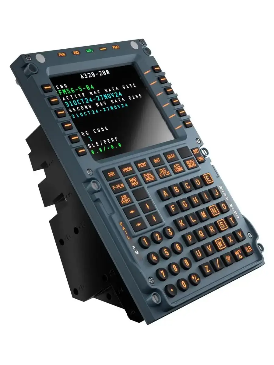Para panel de control Sim de vuelo WINWING A3XX MCDU, interfaz USB profesional para X-Plane/MSFS, Plug & Play - imagen 4