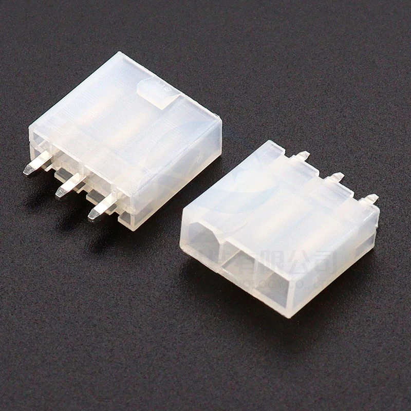 Base de clavija curvada/recta, conector 5569 de una sola fila, 5557, 5569mm, Paso 2P/3P/4P/5P, 20 piezas 4,2 - imagen 4