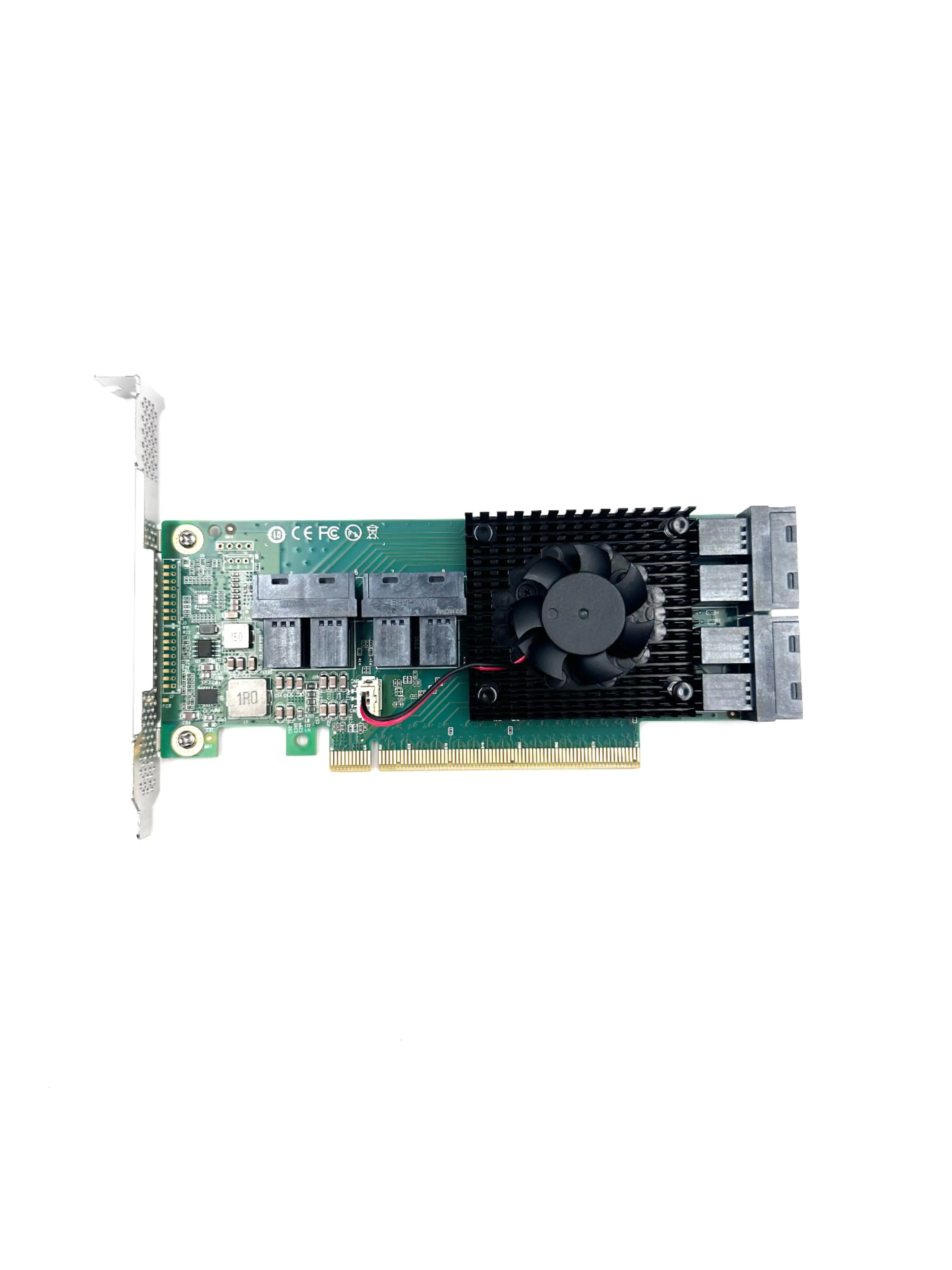 Shinreal 8 puertos sff 8643 PCIe3.0 x16 adaptador de interruptor controlador plx8749 --- tarjeta expansora PE3163-8I PCIe3.0 - imagen 3