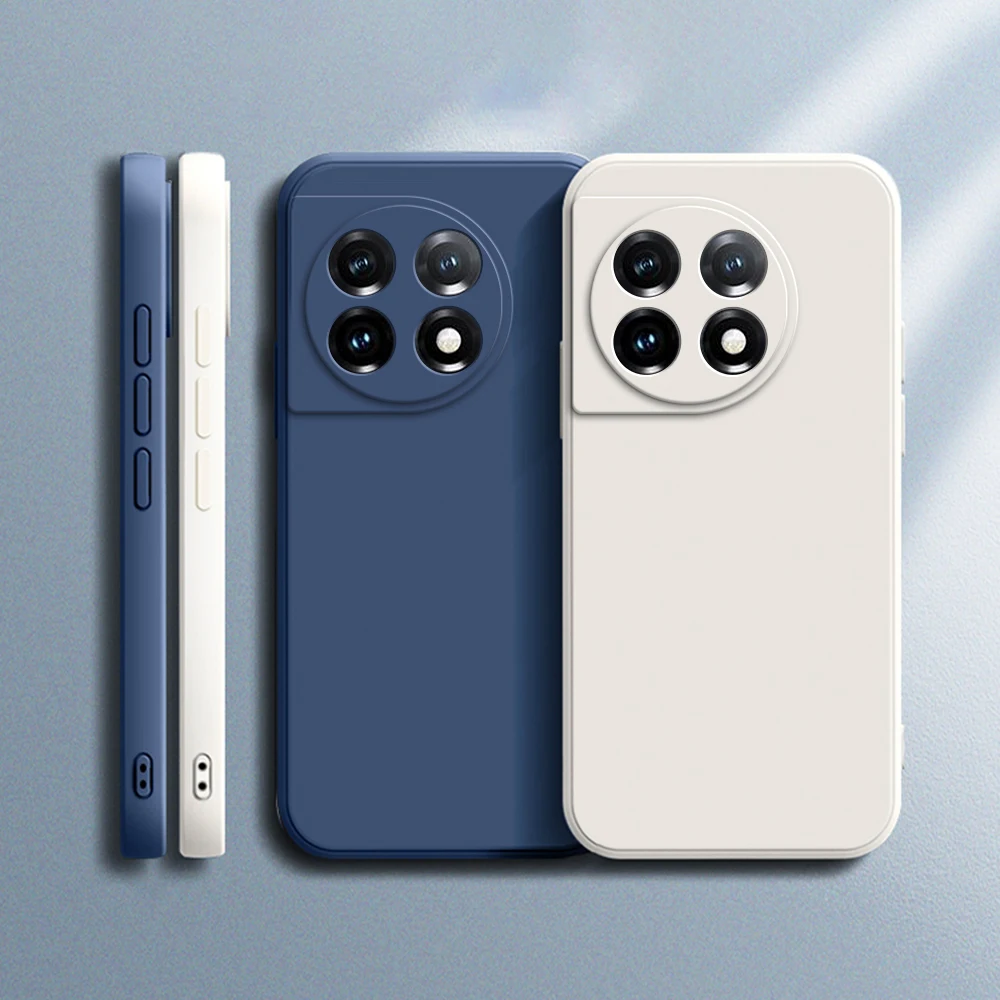 Para OnePlus 10 funda One Plus 10 Pro 10R 11 11R 10T Pro funda cuadrada de silicona mate funda de teléfono clásica de lujo OnePlus 10