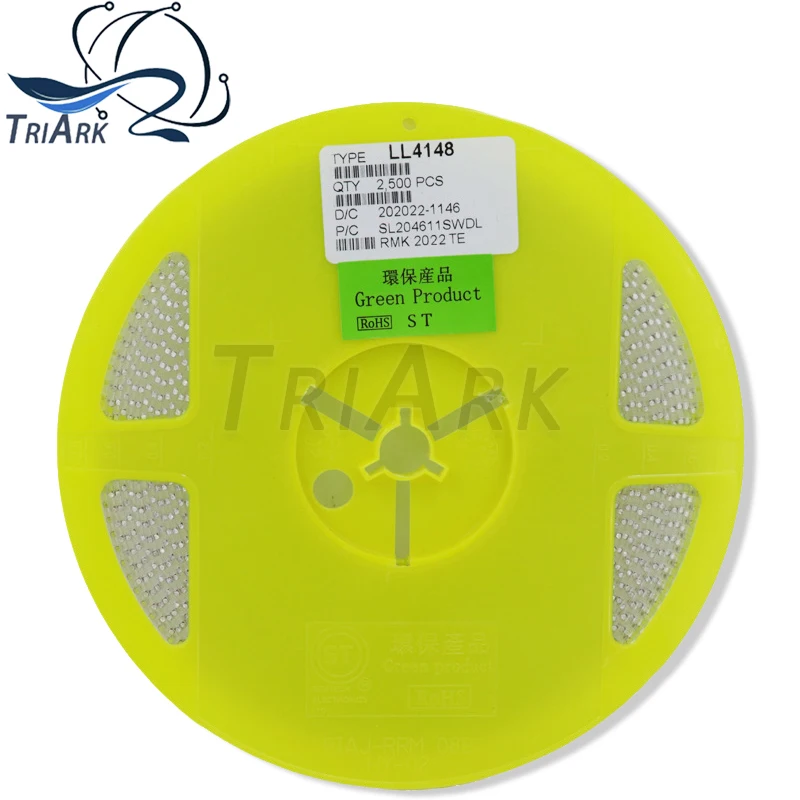 100 piezas LL4148 LL34 diodo de conmutación 4148 SMD señal pequeña 1N4148 IN4148 - imagen 2