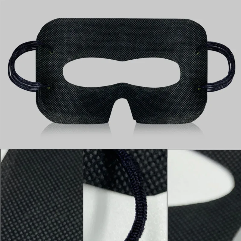 Máscara de ojos desechable VR para Oculus Quest 2, cubierta de máscara de ojos transpirable para el sudor para Quest 3 Vision Pro Pico 4 VIVE HP, accesorios - imagen 3