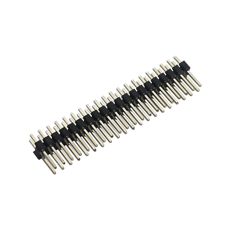 Cabezal GPIO macho de 2X20 pines para Raspberry Pi Zero, doble fila, conector GPIO de 20 pines, marca colorida para evitar errores
