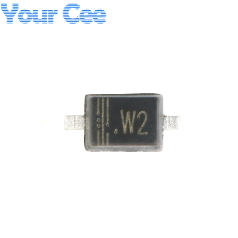 100 Uds 1N4148WT A SOD-523 1N4148WS W2 SOD-323 1N4148W W1 SOD-123 diodo de interruptor SMD - imagen 3