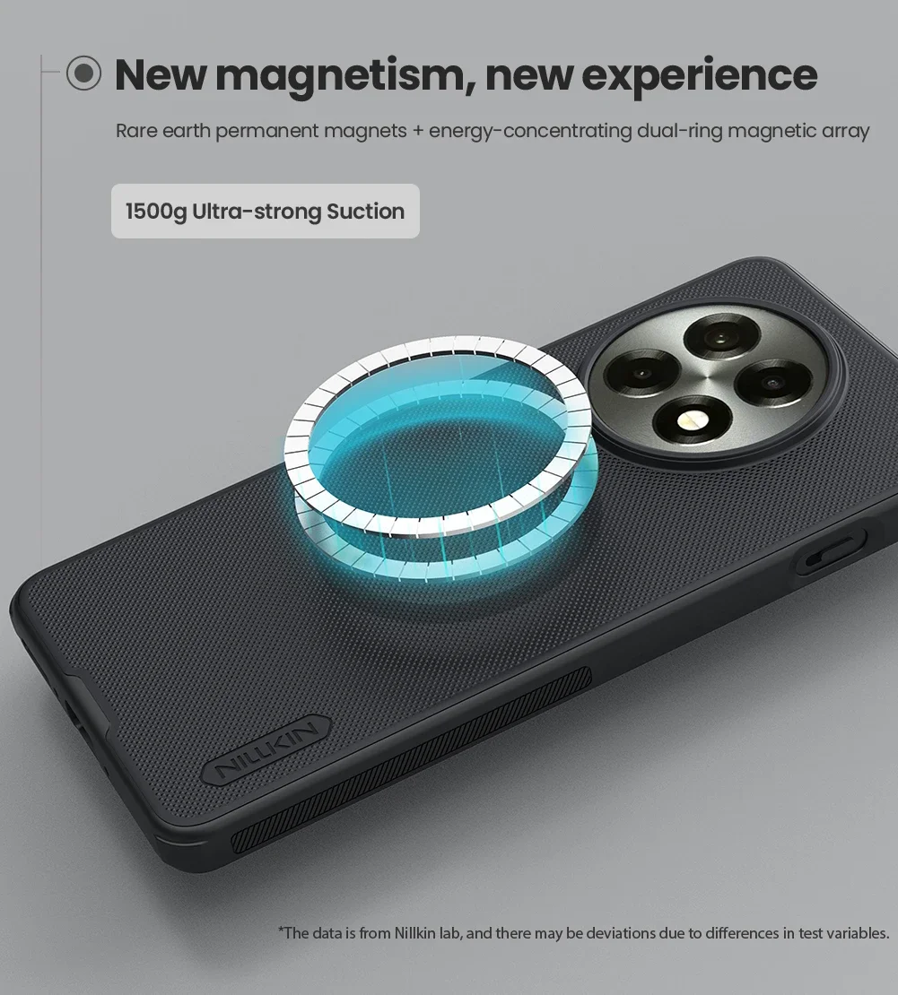 Para OnePlus Ace 5 Pro / Ace 5 5G funda Nillkin Super Frosted Shield Pro magnética ultrafina dura para funda trasera delgada de borde suave - imagen 5