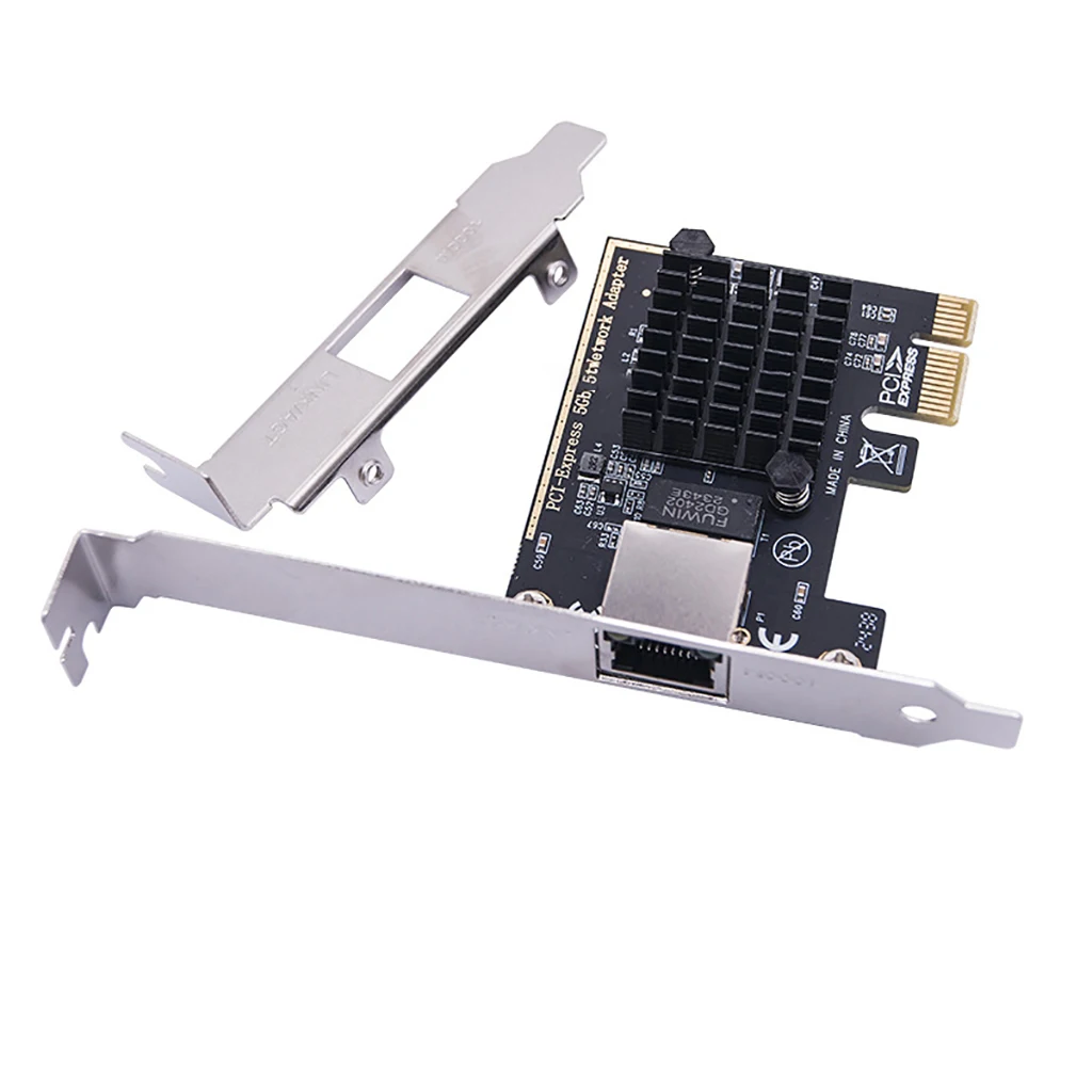 Tarjeta de red PCIE 5G Gigabit Ethernet PCI Express X1 a RJ45 PCI-E RT8126 Chip PCI-E LAN NIC 5000Mbps 1Gbps/5Gbps para escritorio - imagen 4