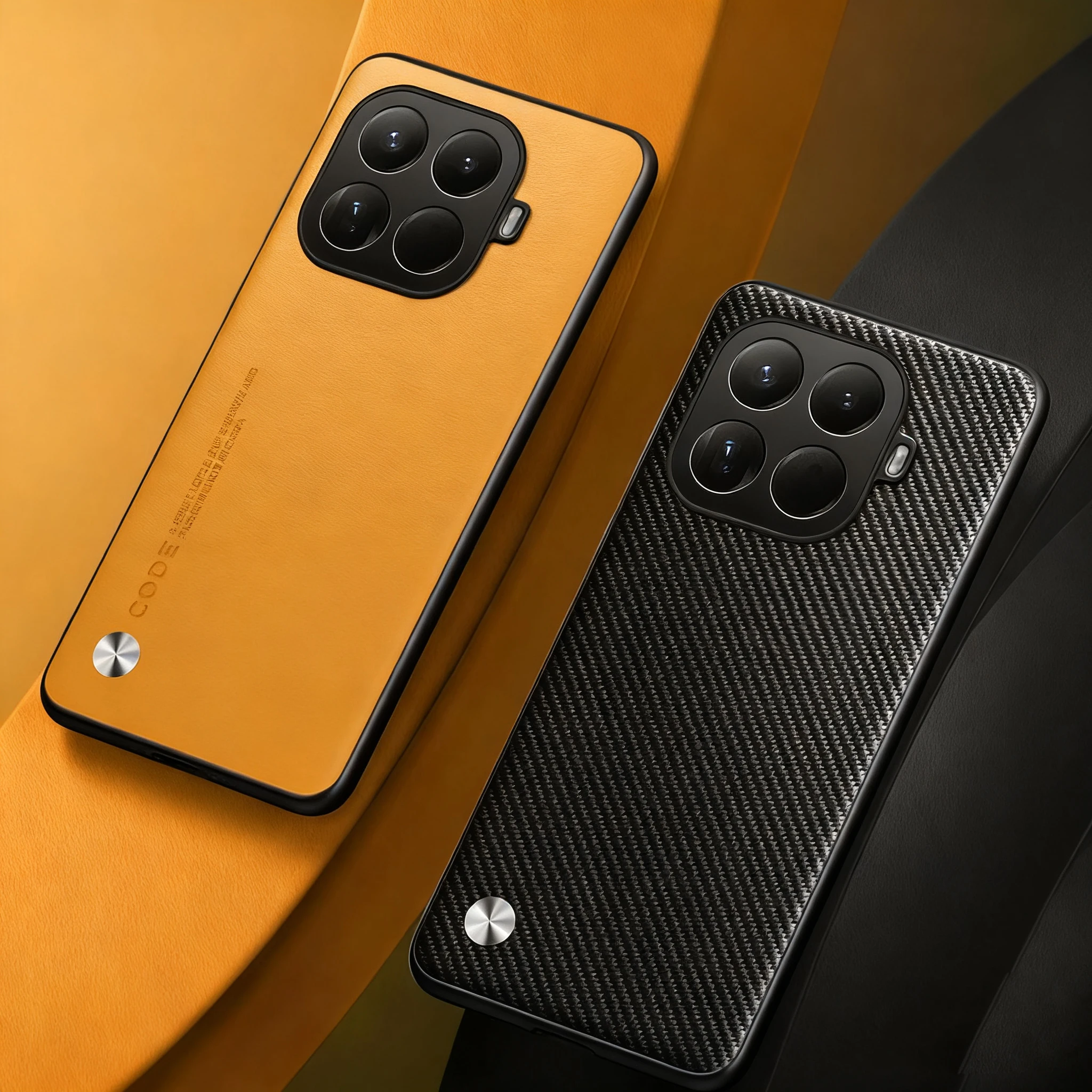 Funda rígida de protección de lente a prueba de golpes de cuero PU de primera calidad para Xiaomi 15T 15T Pro - imagen 4