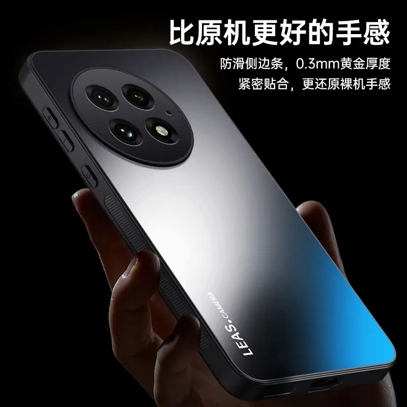 Funda mate para Oneplus 13, sensación de piel, protección de lente AG, contraportada de teléfono para Oneplus 13 1 + 13, parachoques a prueba de golpes - imagen 3