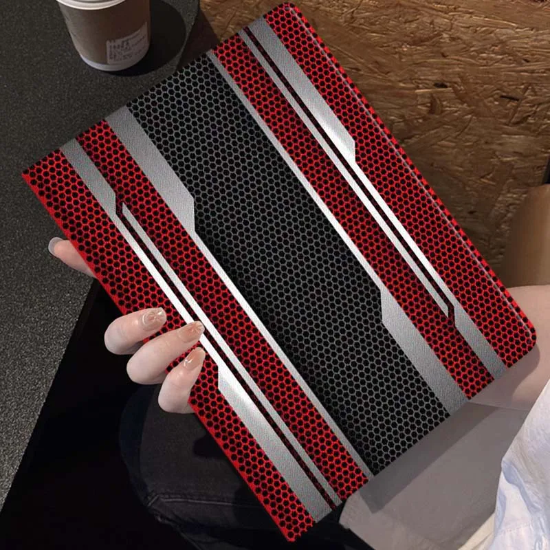 Funda de fibra de carbono de lujo para tableta Samsung Galaxy Tab S11 S10 S9 S8 S7 S6 A10.1 A9 A8 A7 10,1 Lite FE Plus pulgadas - imagen 3