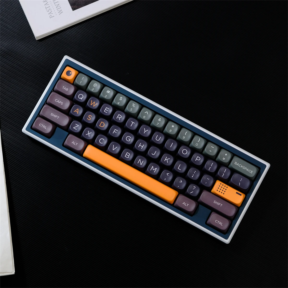 JCM MOA GMK juego grande de teclas PBT, más tipos, 7u, teclas de barra espacial, teclas para teclado mecánico MX Switch 65, diseño de Wooting Hi75 GMK75 - imagen 4