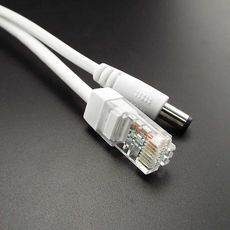 Módulo de alimentación de cámara separador POE estándar nacional, impermeable, 48V a 12V, Cable adaptador PoESplitter, fuente de alimentación C5 - imagen 4