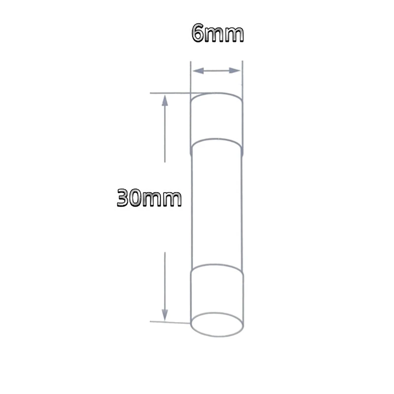 Kit Fusibles Cerámica 250V 6x30mm - 14 Valores 0.5A a 30A - imagen 5