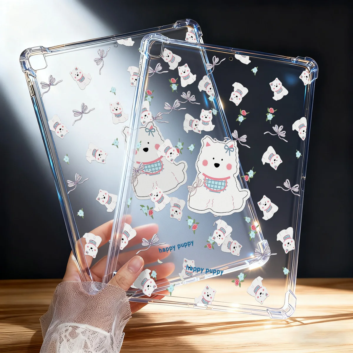 Funda de silicona de dibujos animados para iPad A16 10. a generación 11th 11 10 9 8 7 iPad Pro 12,9 13 9,7 10,5 11' Air 13 Mini 6 5 4 3 2 1 - imagen 4