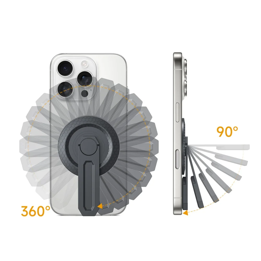 Para soporte magnético para teléfono Magsafe 360 °   Teléfono giratorio desmontable con soporte de descompresión - imagen 3
