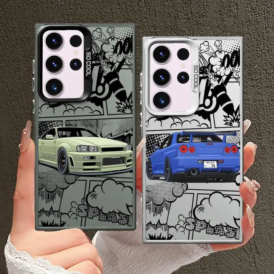 Funda trasera de teléfono para Samsung Galaxy S24 FE Note 20 Ultra S20 Plus S23 S23 S25 S21 S22 Sports Dream Cool Car - imagen 4