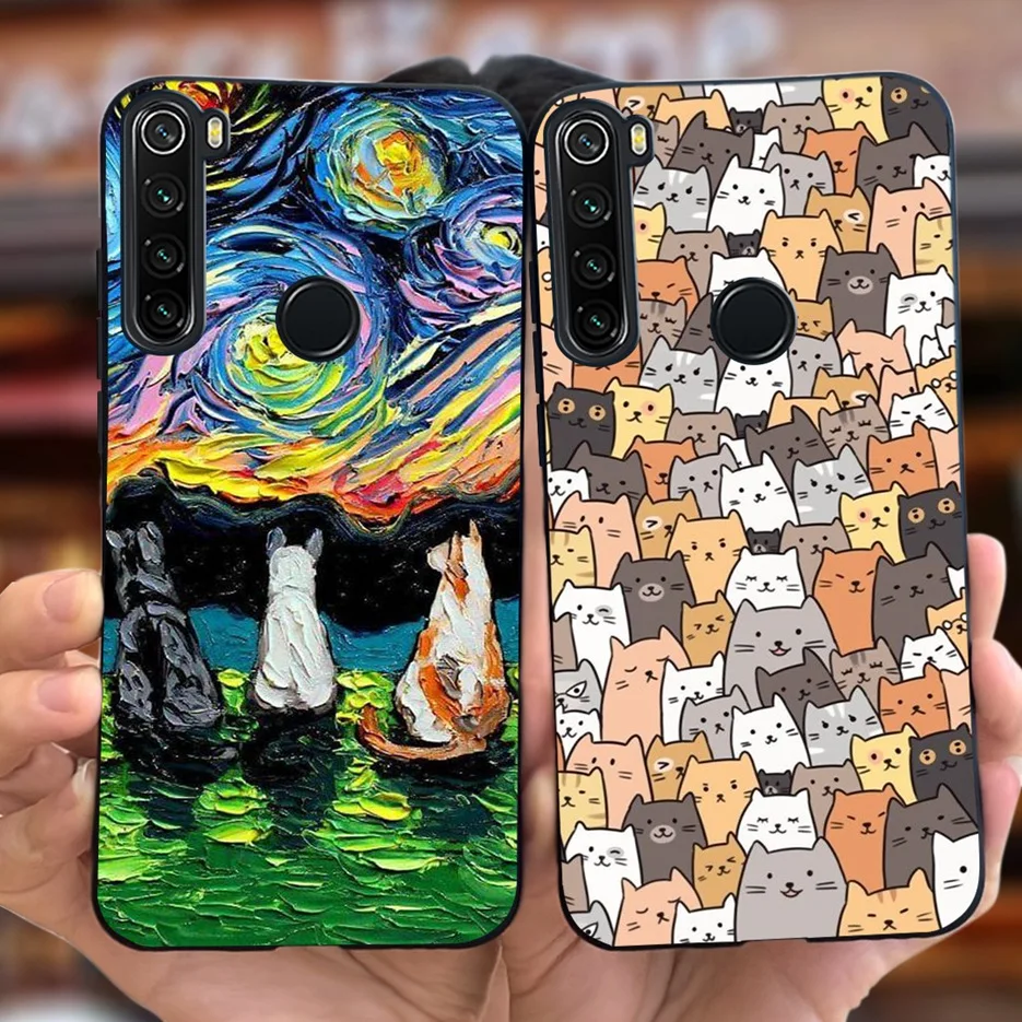 Para Xiaomi Redmi Note 8 funda Redmi Note 8T lindo astronautas cubierta de dibujos animados suave TPU funda de teléfono para Redmi Note 8 Pro Note8 T Shell - imagen 5