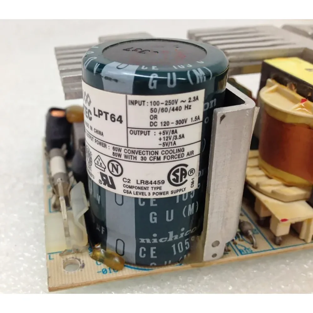 LPT64 para fuente de alimentación de equipos médicos industriales ASTEC+5V8A+12V3.5A-5V - imagen 5