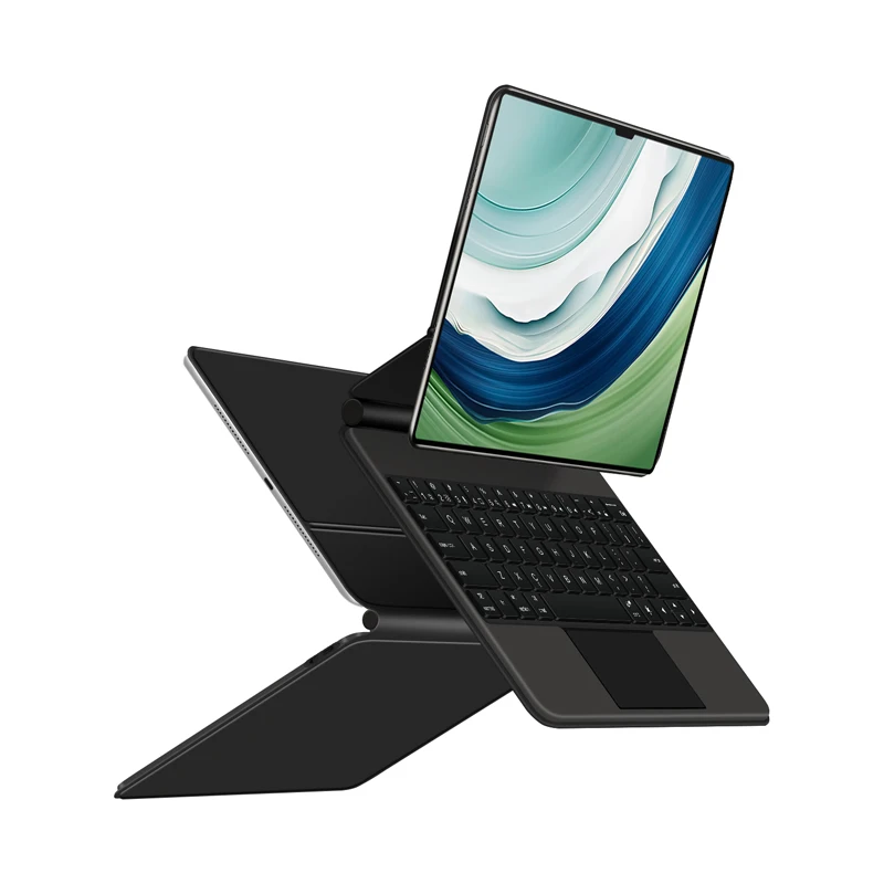 AJIUYU-cubierta de teclado mágico inalámbrico para HUAWEI MatePad Pro, 13,2 pulgadas, 2023, portugués, español, francés, árabe, Smart Folio - imagen 5