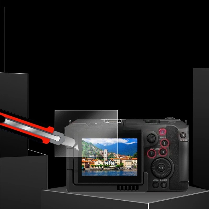 Para Canon EOS C50 Protector de pantalla de cámara de vidrio templado para EOS C 50S eosc50 película protectora de pantalla de vidrio - imagen 2