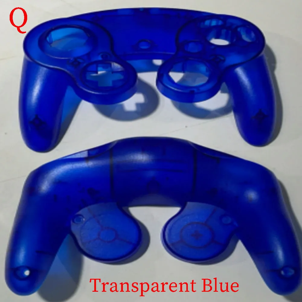 ChengHaoRan-piezas de repuesto para controlador de Gamecube, cubierta superior e inferior transparente, 1 unidad - imagen 2