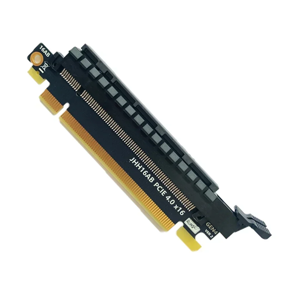 PCIe PCI-E 4,0x4x8 a x16 conector tarjeta gráfica adaptador de protección GPU PCI Express x16 Gen4 adaptador convertidor placa PCB 40mm - imagen 5