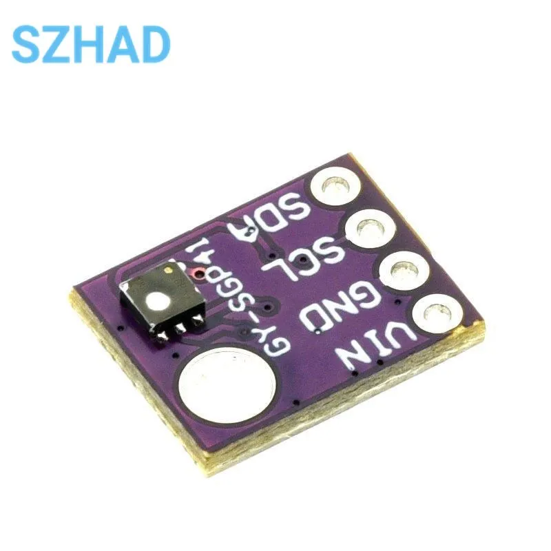 Sensor de Gas de medición SGP41 Air 5V, probador de Detector de dióxido de carbono de formaldehído multipíxeles TVOC/eCO2, gy-sgp41 - imagen 2